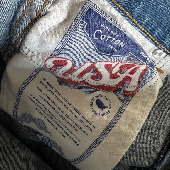 Wrangler Rooted  Collection Made in USA Straight Jeans Size 28 X 32 - Picture 12 of 13
